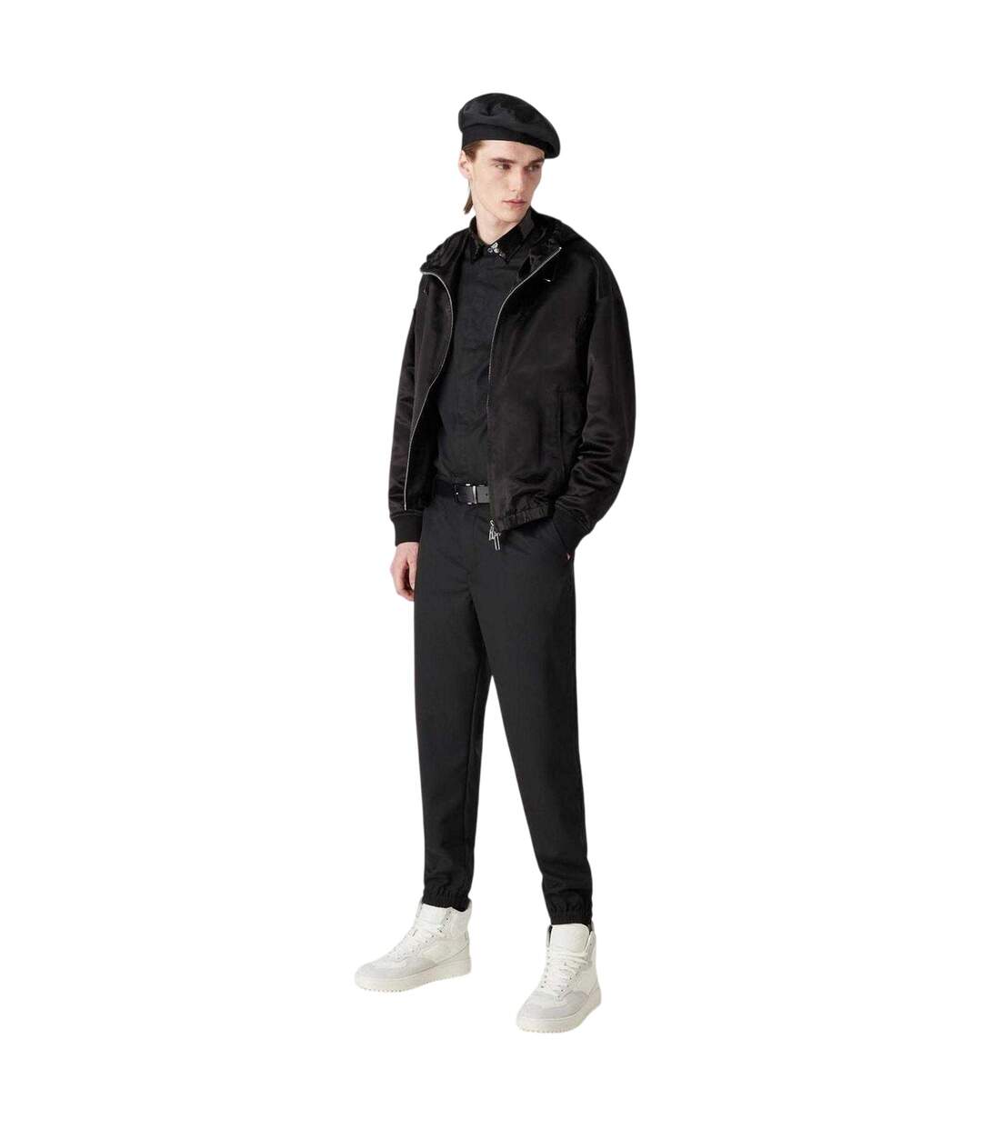 Mens Long-sleeved Shirt Black Emporio Armani EA7-1