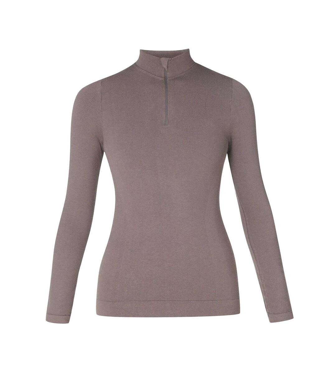 Haut De Survêtement Motif/style Côtelé Femme Marron Sweaty Betty-2