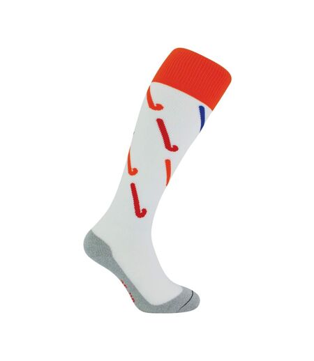 Hingly - Chaussettes de hockey unisexes avec motifs de bâtons de hockey