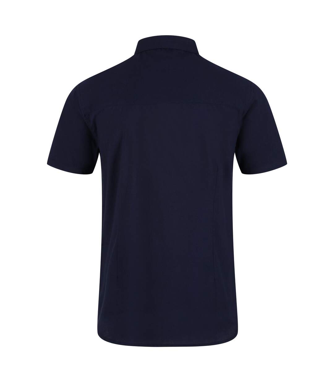 Regatta Mens Mikel Oxford Short-Sleeved Shirt (Navy) - UTRG7270-3
