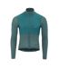 Mens Merino Long-sleeved Cycling Jersey Green Marl Pinnacle-1