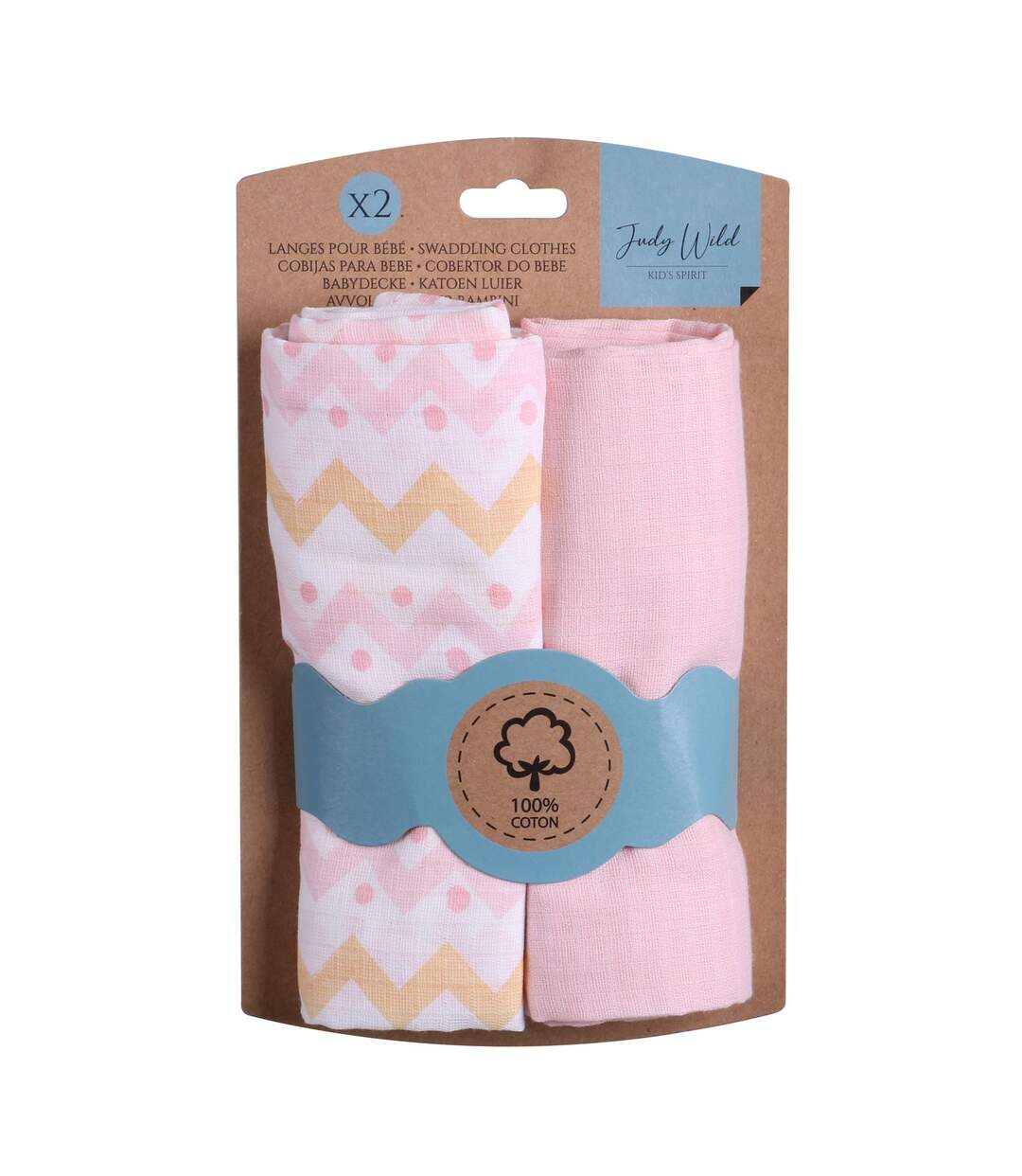 Lot de 2 langes pour enfant-1