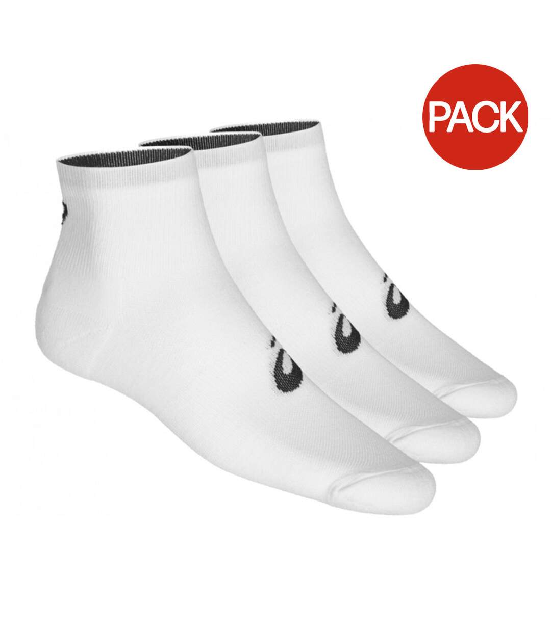 Lot De 3  Socquettes Adulte Blanc Adidas-1