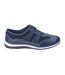 Womens/ladies Mombassa Comfort Shoes Navy Fleet & Foster-2