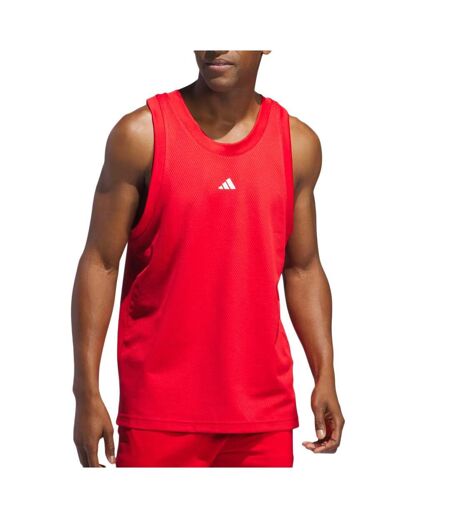 Débardeur rouge homme adidas legends - l