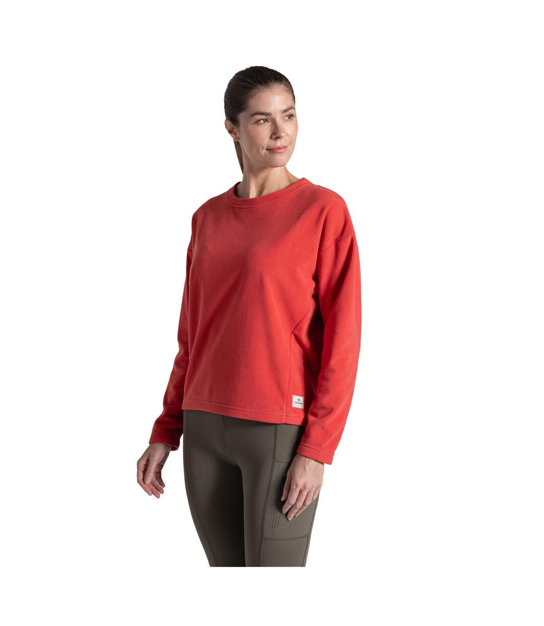 Sweat Miska Femme Rouge Craghoppers-1