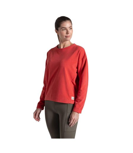 Sweat Miska Femme Rouge Craghoppers