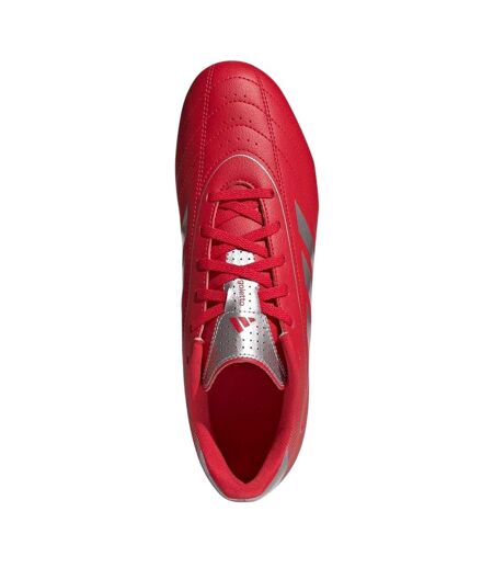 Chaussures De Foot Pour Terrain Ferme Coupe Régulière Goletto Homme Rouge Argenté Adidas