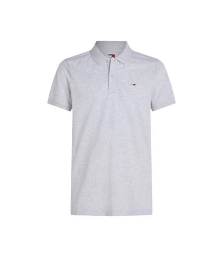 Polo Gris Homme Tommy Hilfiger  Slim Placket - L