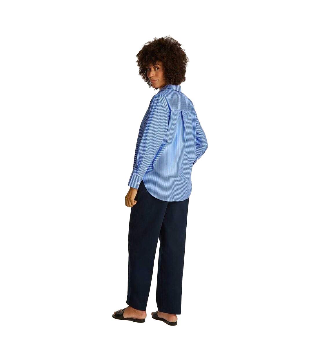 Chemise Manches Longues Femme Bleu Tommy Hilfiger-3