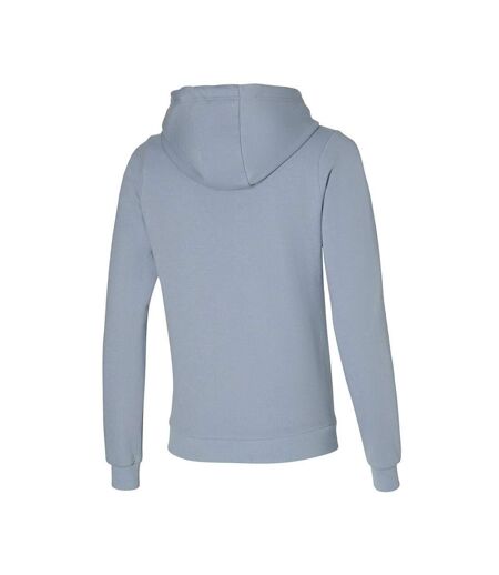 Sweat à capuche bleu femme mizuno athletic hoody - s