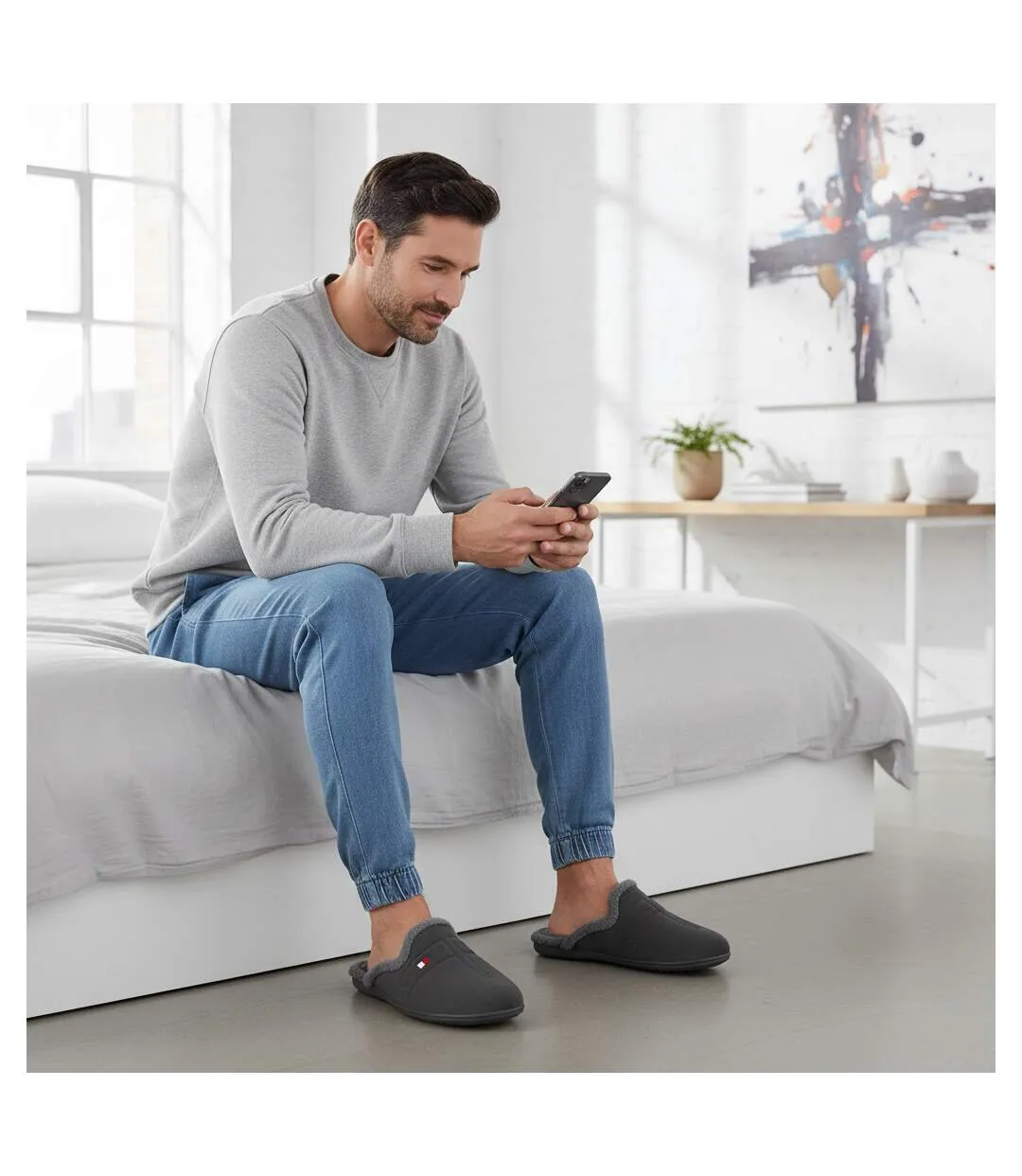 OZABI Pantoufles Mules Homme Fabriquées en Espagne, Motifs Fantaisie-5