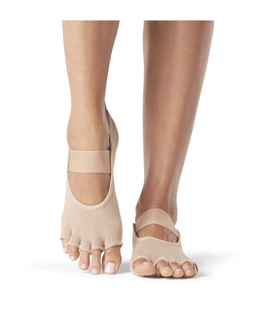 Toesox - Chaussettes à demi-orteils MIA NUDE - Femme (Beige) - UTMQ607-2