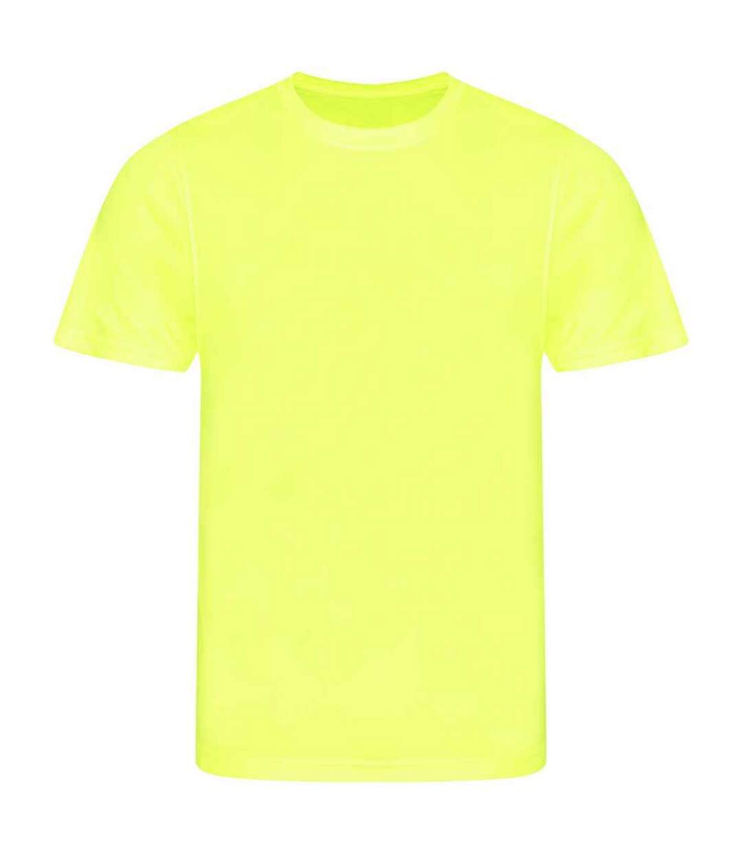 T-shirt smooth adulte jaune vif AWDis Cool-1