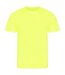 T-shirt smooth adulte jaune vif AWDis Cool AWDis Cool