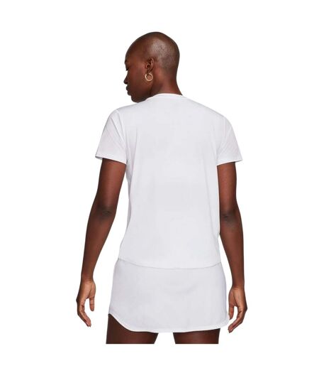 Womens/ladies One Dri-fit Standard Top White Nike