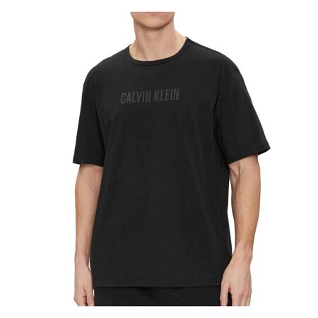 T-shirt Noir Homme Calvin Klein Jeans Neck - L