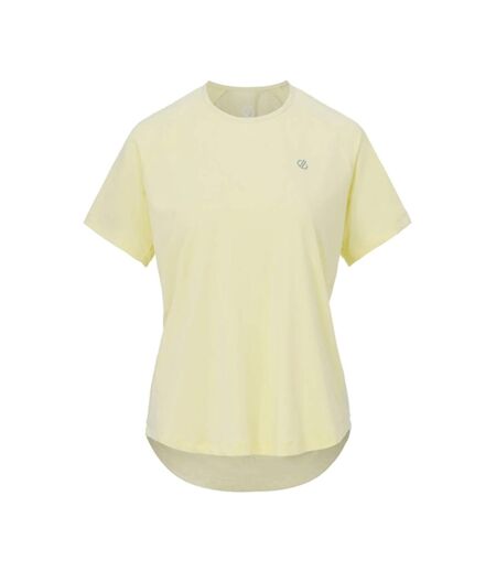 Womens/ladies Chase Ii T-shirt Wax Yellow Dare 2B