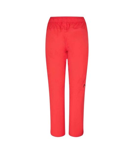 Womens/ladies Club Tracksuit Bottoms Red Head