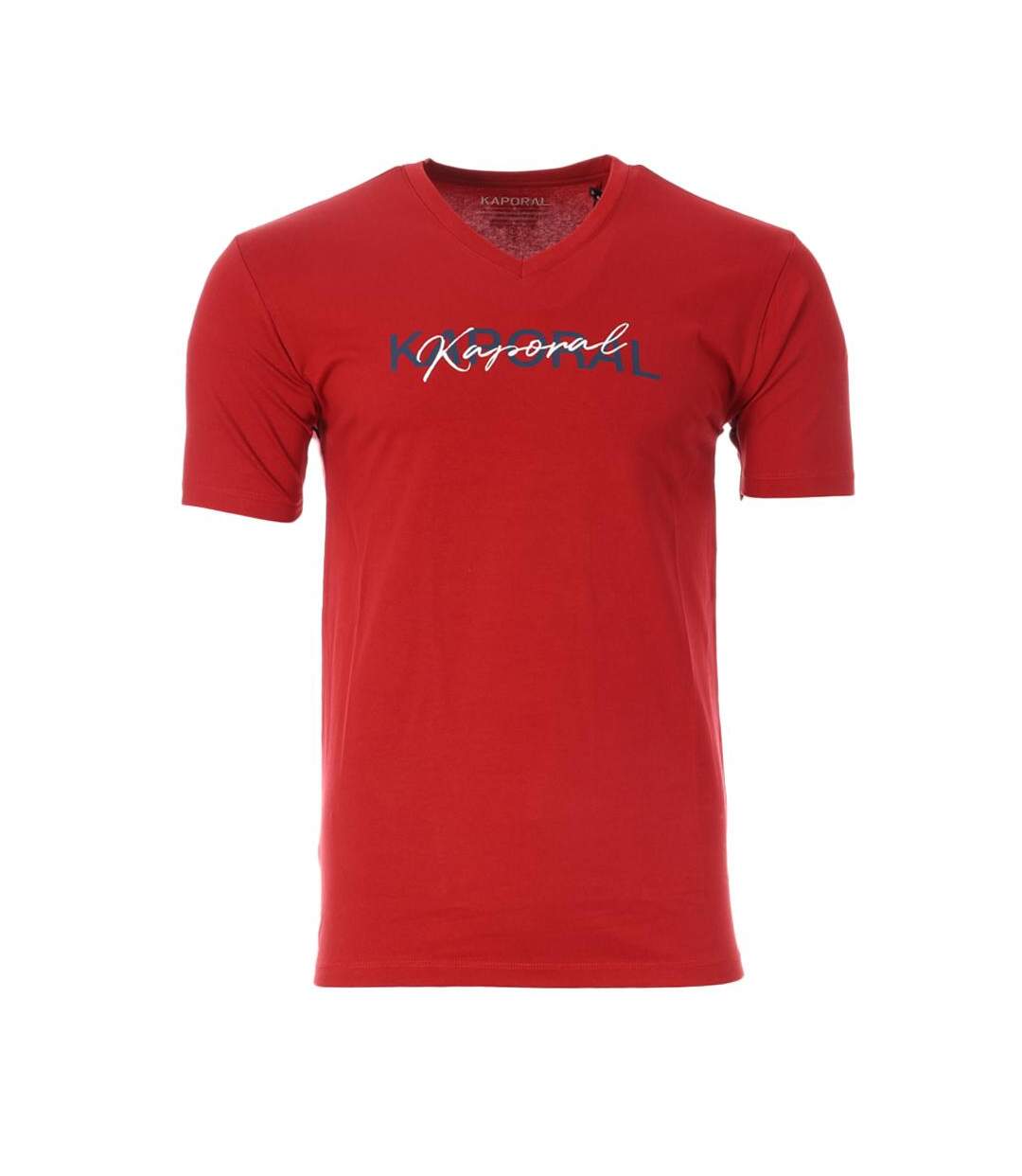 T-shirt rouge homme kaporal raly-1