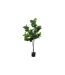 Plante Artificielle Ficus Lyrata 180cm Vert & Noir