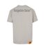 Mens Diamond Skull Oversized T-shirt Light Asphalt Forgotten Faces-3