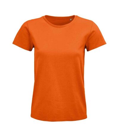 SOLS Womens/Ladies Pioneer T-Shirt (Orange)