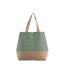 Kimood - Sac de course (Vieux vert / Beige pâle) (Taille unique) - UTPC3812