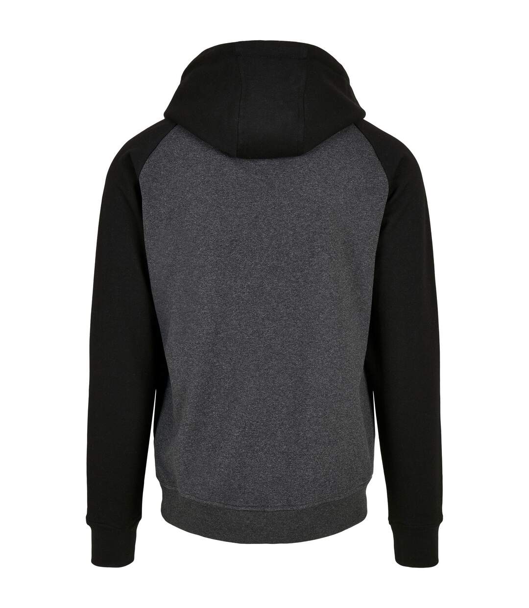 Sweat À Capuche Homme Charbon Noir Build Your Brand-2