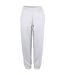 College Cuffed Sweatpants / Jogging Bottoms Heather Grey Awdis-2