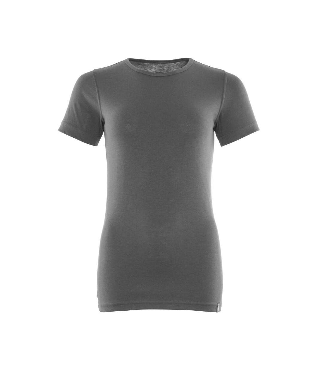 Womens/ladies Crossover T-shirt Dark Anthracite Mascot-1
