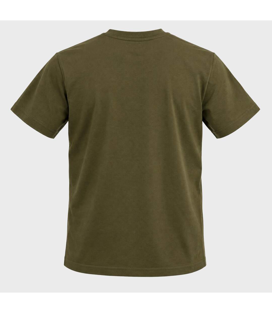T-shirt homme uni col rond regular en coton avec logo brodé 618290 Umbro-3
