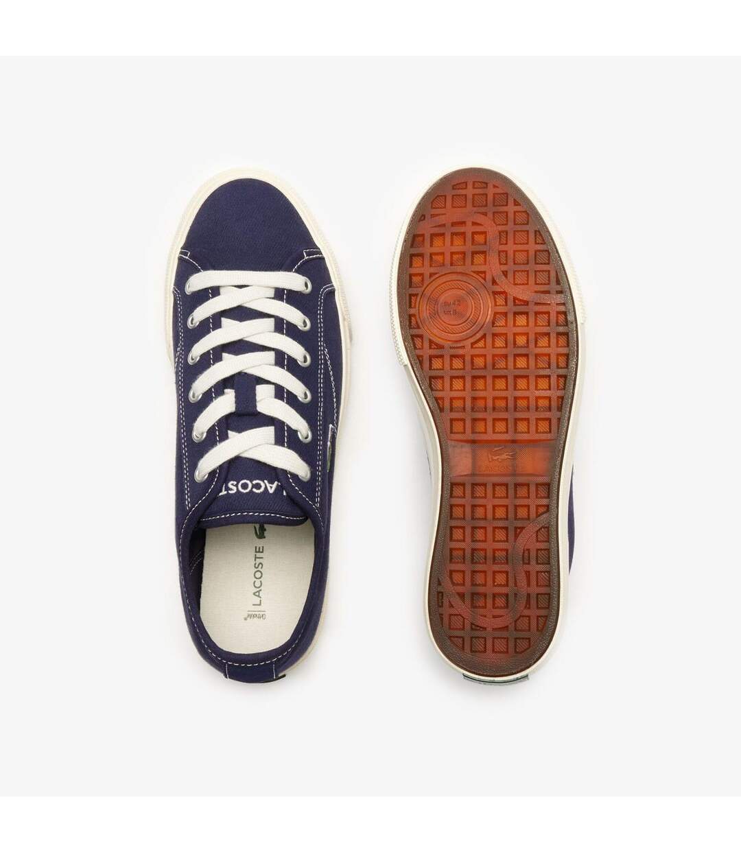 Baskets Backcourt Homme Bleu Marine Blanc Lacoste-4