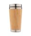 Bamboo 450ml tumbler one size brown XD Collection-1