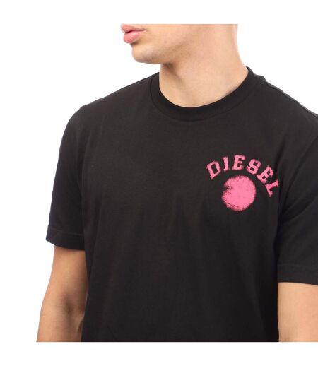 T-shirt T-just 10-4 Homme Noir Diesel
