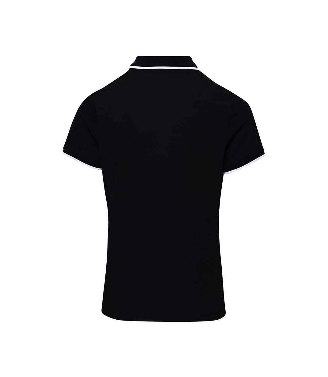 Polo Coolchecker Femme Noir Blanc Premier-2