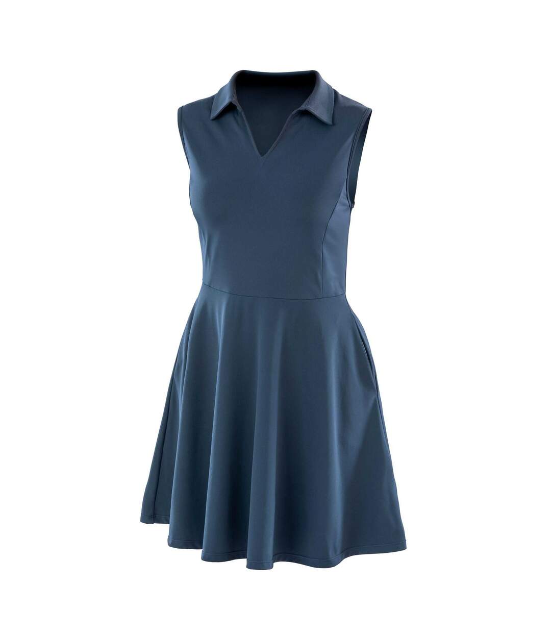 Robe Fitness Femme Bleu Marine Spiro-1