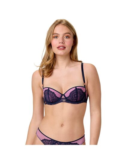 Soutien-gorge coques moulées bleu marine Nectar