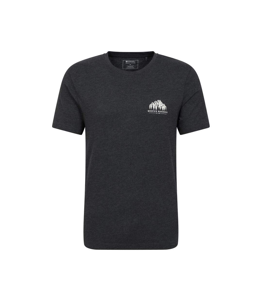 T-shirt adventure homme charbon Mountain Warehouse-1