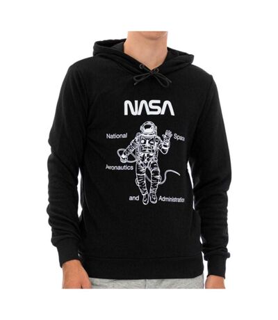 Sweat à capuche Noir Homme Nasa 65H - S