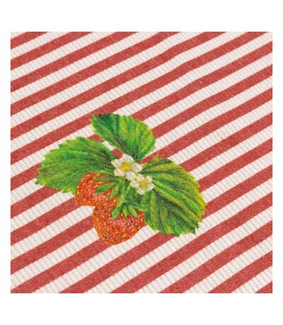 Strawberry table runner 180cm x 35cm candy cane Wylder