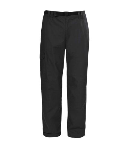 Trespass Mens Clifton Water Repellent Pants/Trousers (Black)