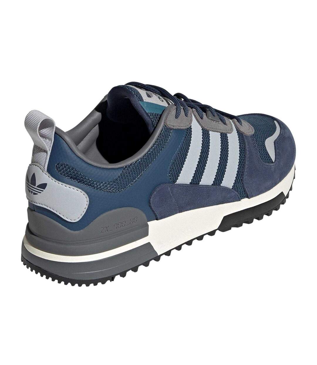 Mens Zx 700 Hd Suede Low Trainers Grey Adidas-2
