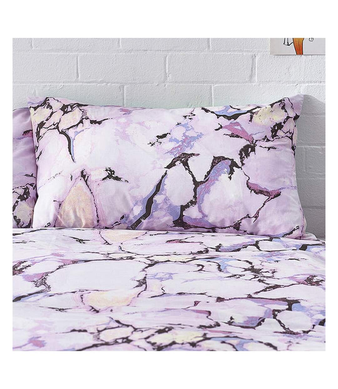 Marble duvet cover set pastel purple Style Lab-3