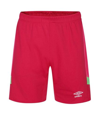 Umbro Mens Contrast Trim Goalkeeper Shorts (Bright Rose/Andean Toucan) - UTUO2168