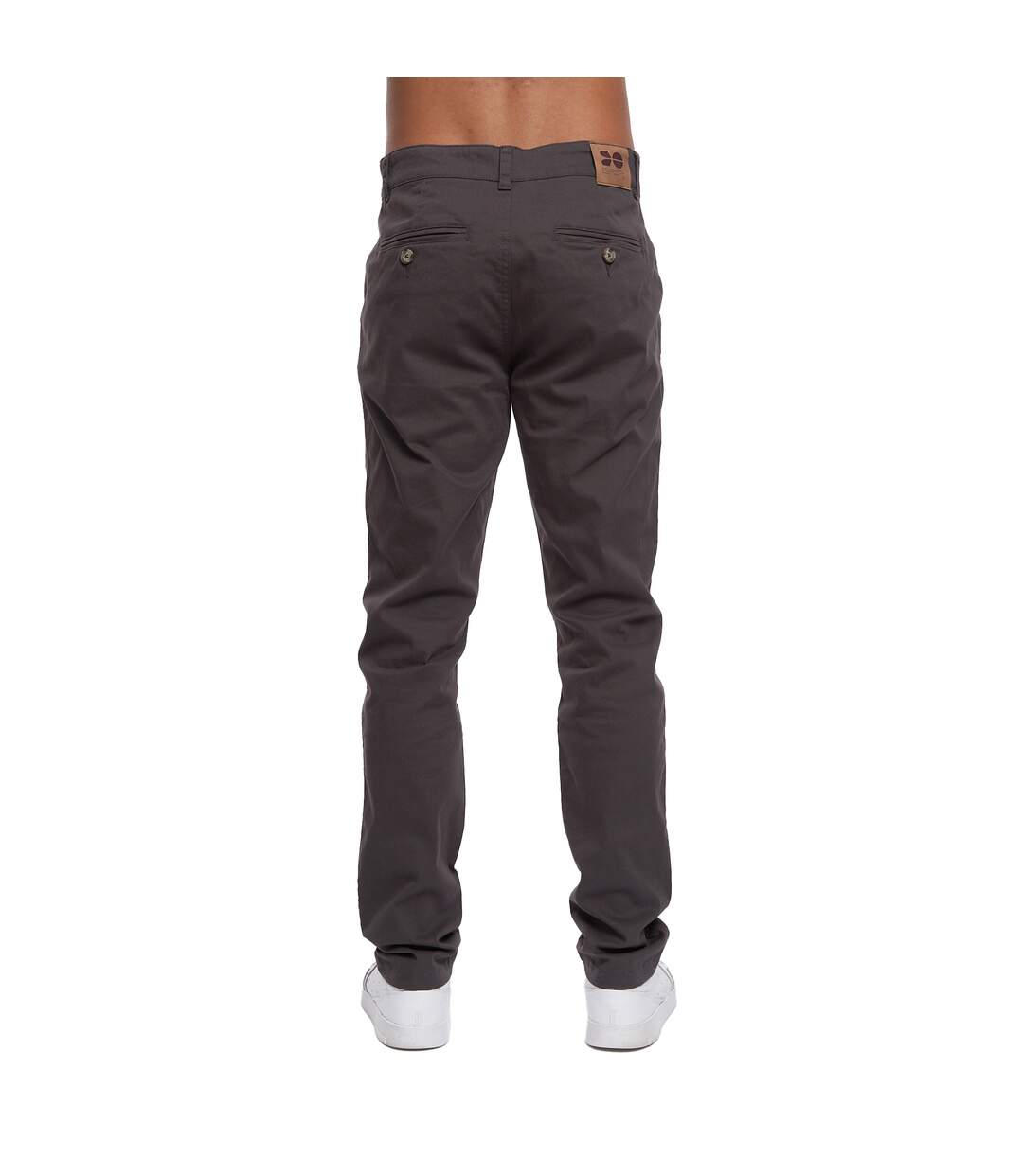 Chino Roysden Homme Charbon Crosshatch-2