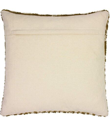 Furn Hatho Throw Pillow Cover (Natural/Moss)