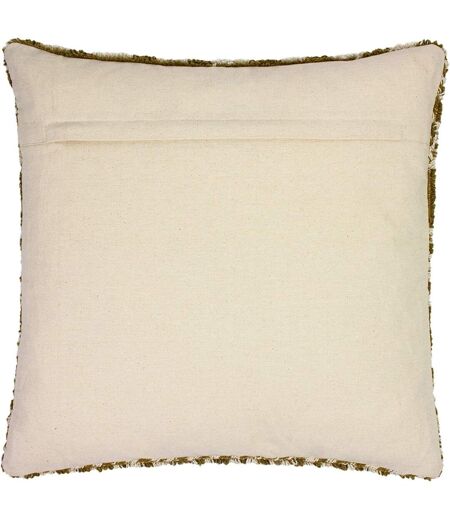 Furn - Housse de coussin HATHO (Beige pâle / Kaki) (Taille unique) - UTRV2116