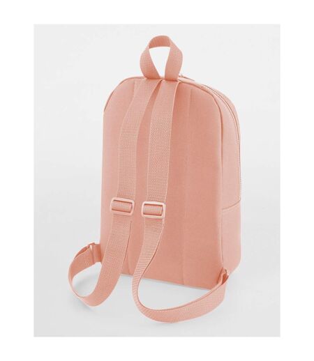 Mini Essential Backpack/rucksack Bag One Size Peach Bagbase