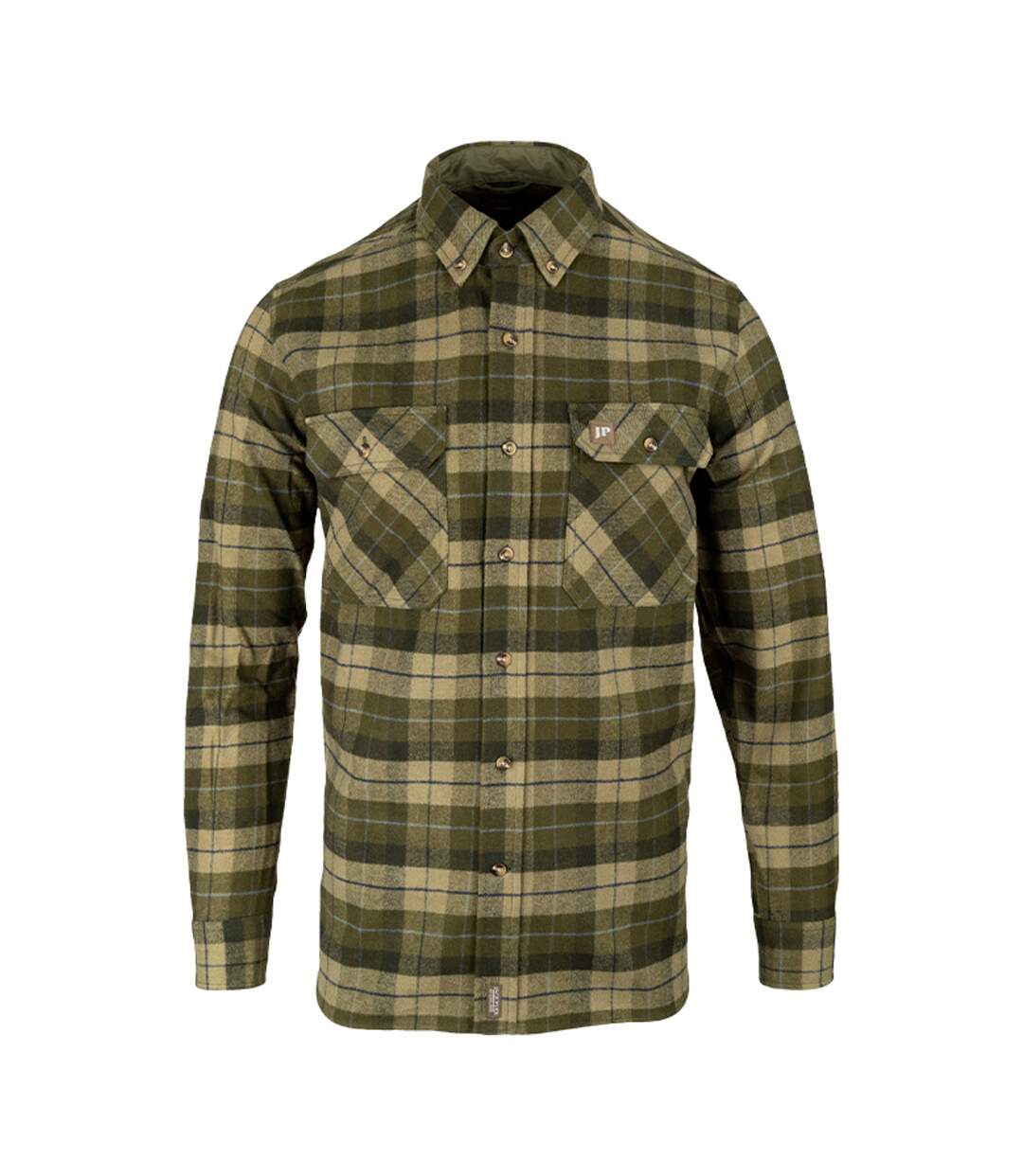 Chemise Motif/style À Carreaux Bleasdale Homme Vert Jack Pyke-1